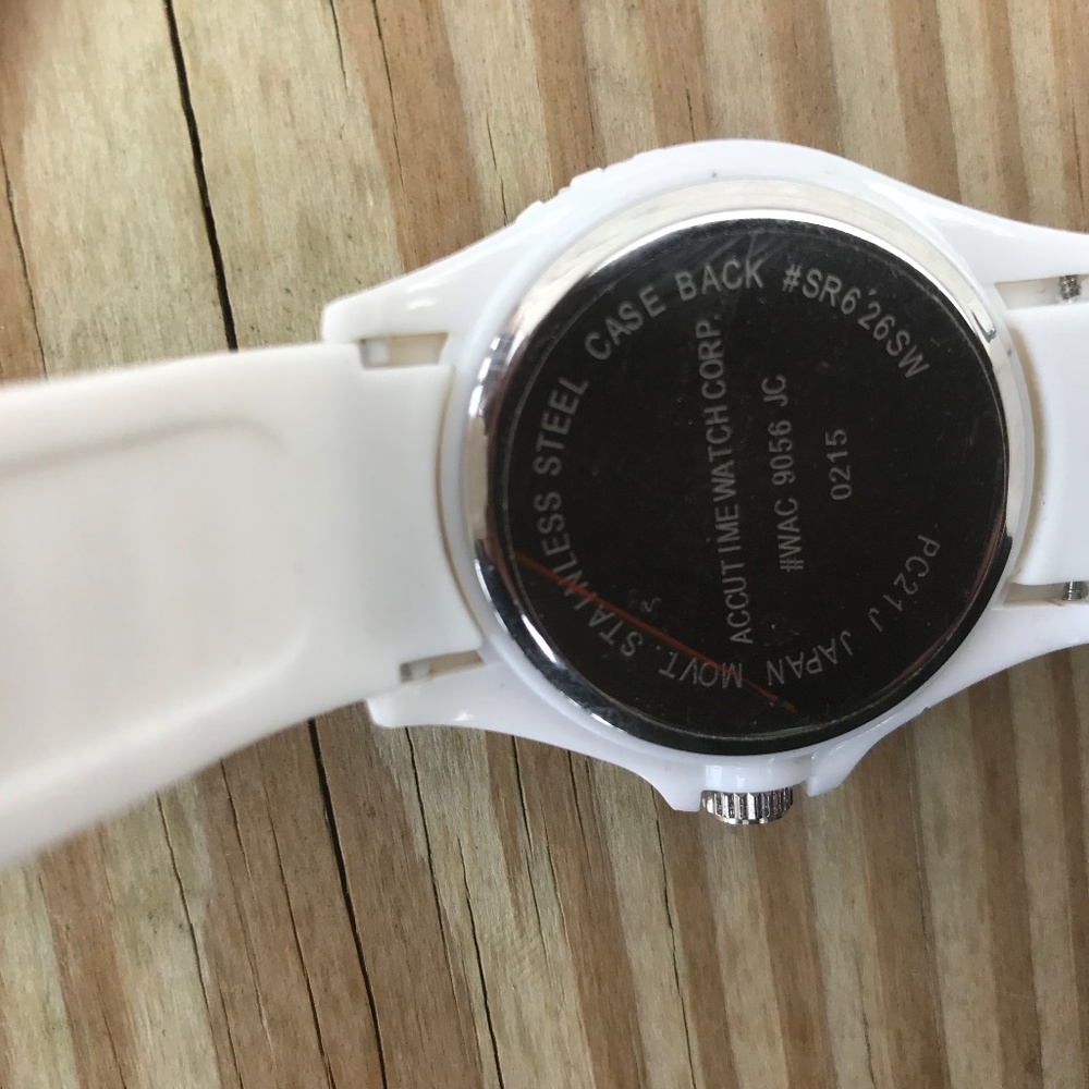 White Watch Unisex Wrist Watch Japan Movement - Picture 8 of 8